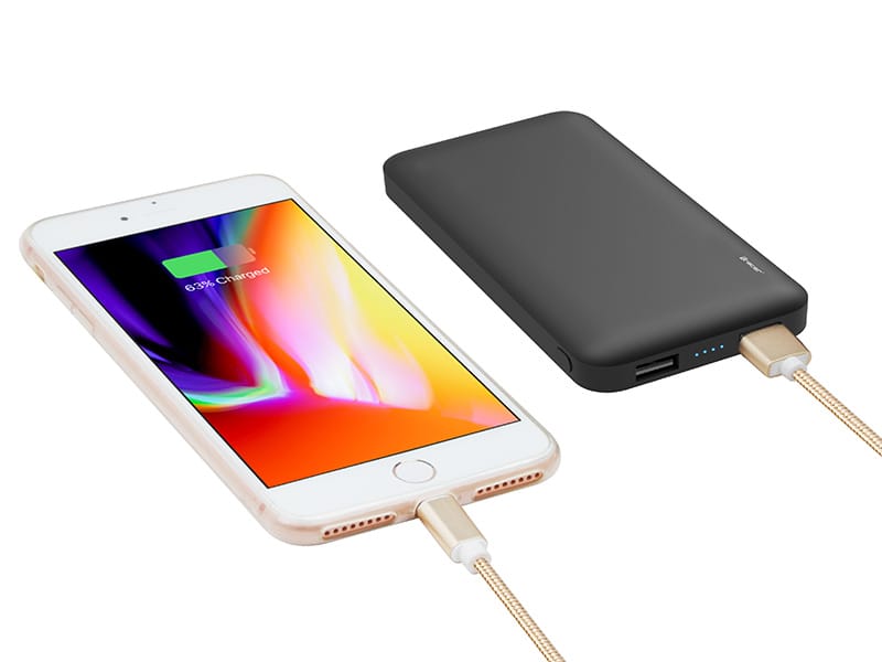 Baterie mobila TRACER 8000 mAh slim power bank - imagine 3