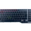 Laptop keyboard for Fujitsu LifeBook E554 E556 E557 E753 E754 E756 pointer model UK