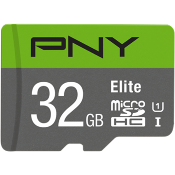 Card memorie PNY 32GB MicroSD Card cu adaptor Class 10