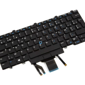 Tastatura laptop pentru DELL LATITUDE E7450 7490 7480 5480 5470 E7470 3350 E7470 E5470 3340 E7450 E5450 7350 3340 E7450 E5450 iluminata dual pointing UK