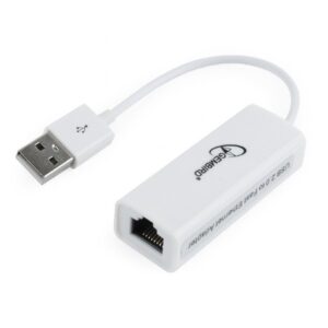 Adaptor USB 2.0 LAN RJ-45 Gembir alb