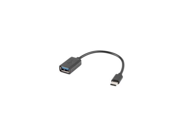 OTG Adaptor Lanberg USB-C (T) 2.0 to USB-A (M) black