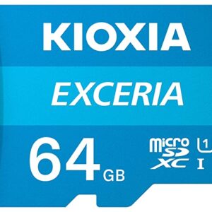 KIOXIA Exceria MLC 64GB MicroSD Card Class 10 with adapter