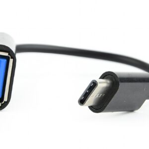 OTG Adaptor Gembird USB-C (T) 2.0 la USB-A (M) negru