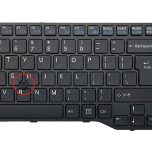 Tastatura laptop Fujitsu LifeBook E554 E556 E557 E753 E754 E756 pointer model UK