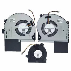 Set 3 Cooler/FAN laptop Asus  ROG Strix GL703GS GL703GM GL703 S7B GL703GS-DS74 GL703GM-DS74 GL703GM-NS73 DFS601712M00T FK0A DFS593512MN0T FK08