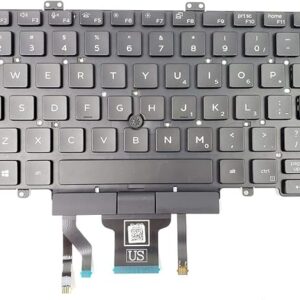 Laptop keyboard Dell Latitude 3400 5400 5401 5410 5411 7400 03J9FC backlit DUALPOINT