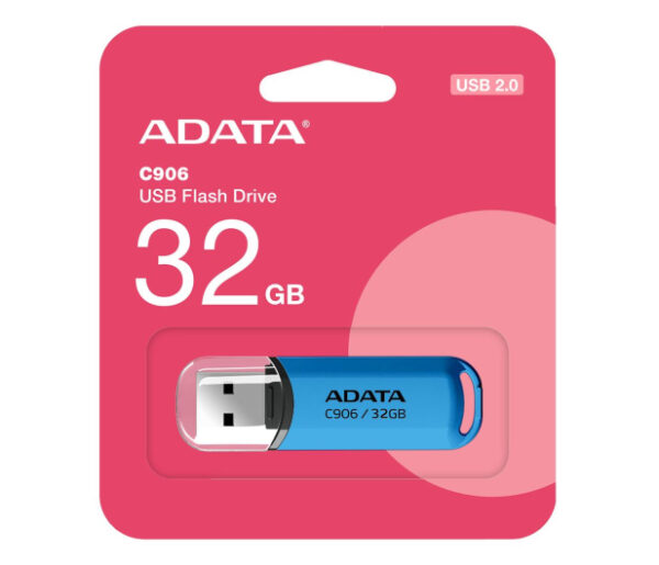Stick memorie USB Adata Pendrive C906 32GB USB2.0 Albastru