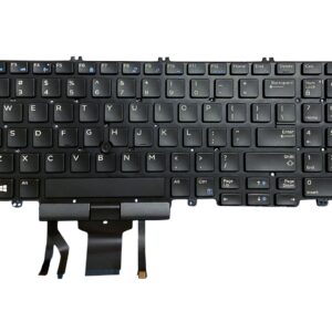 Tastatura laptop Dell Precision 7530 7730 E7530 M7530 7540 7740 0DK60 266YW 0266YW 06P79 Backlit Pointer
