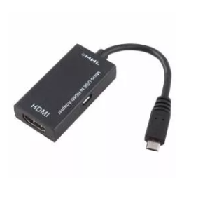 Adaptor micro USB to HDMI 0.15m black