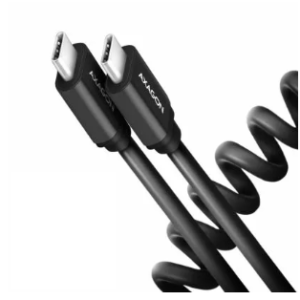 Cable Axagon USB-C 60W 3A 480 Mbps 1m black