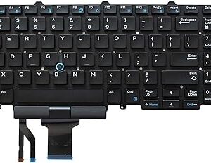 Tastatura laptop Dell Latitude 15 E5550 E5570 E5580 E5590 E5710 Precision 15 3530 With Pointer no Frame