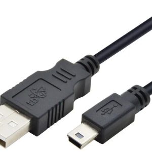 Cablu TB USB - Mini USB 1m. negru