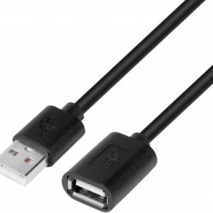 Cablu extensie USB AM-AF 1.8 m negru