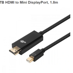 Cablu TB adaptor HDMI - mini DisplayPort 1