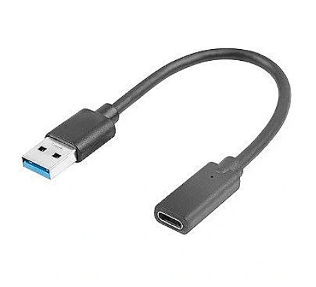 Adaptor Lanberg USB TYPE-C (F) AM 3.1 15 cm