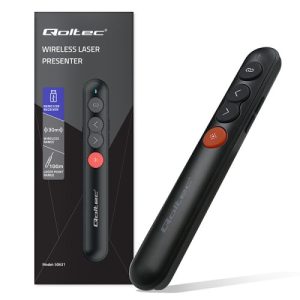 Pointer / Indicator laser Qoltec Prezentator 4 în 1 USB 3.0 2